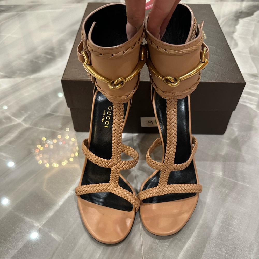 Gucci Ursula Ankle Strap Sandal. Size 36.5 - Picture 3 of 5